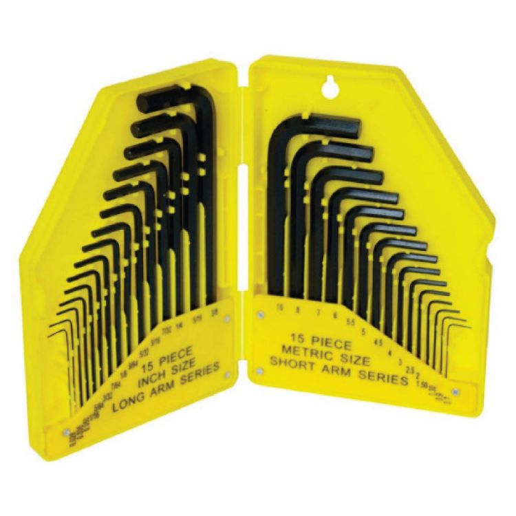 Picture of ALLEN KEY SET 30pc  METRIC & IMPERIAL SIZES