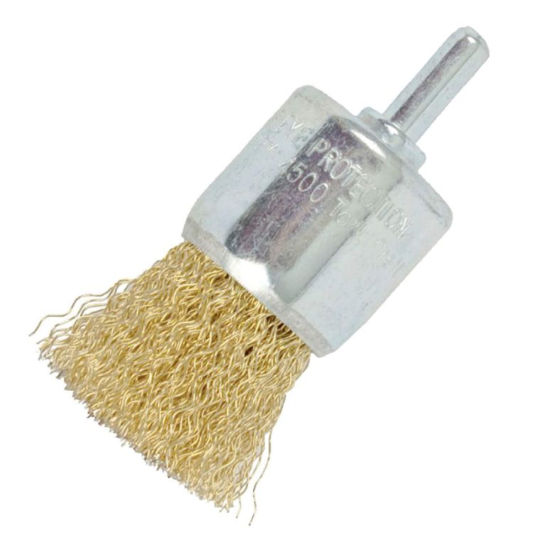 Picture of WIRE END BRUSH 30MM X 6MM(TKY)MOUNTED SHAFT