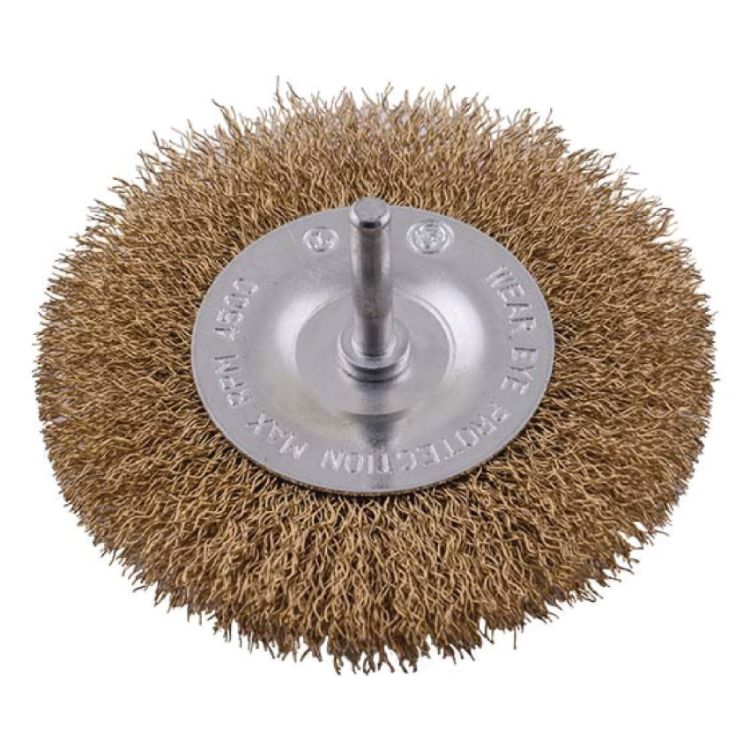 Picture of WIRE WHEEL 100mm x 006 (TKT) 0.30 MOUNTED BRSS