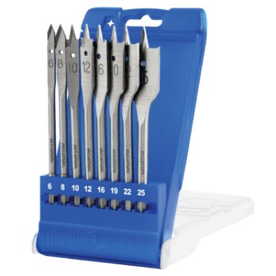 Show details for D/BIT FLAT WOOD SET 8PCS (WAD) Picture of D/BIT FLAT WOOD SET 8PCS (WAD)