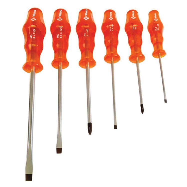 Picture of SCREWDRIVER SET 6PC (WER) B/P