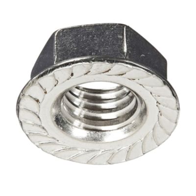 Show details for NUT FLANGE SERRATED 04 Picture of NUT FLANGE SERRATED 04