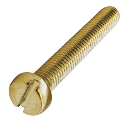 Show details for M/SCREW CH/HD SLT BR 03X020 Picture of M/SCREW CH/HD SLT BR 03X020