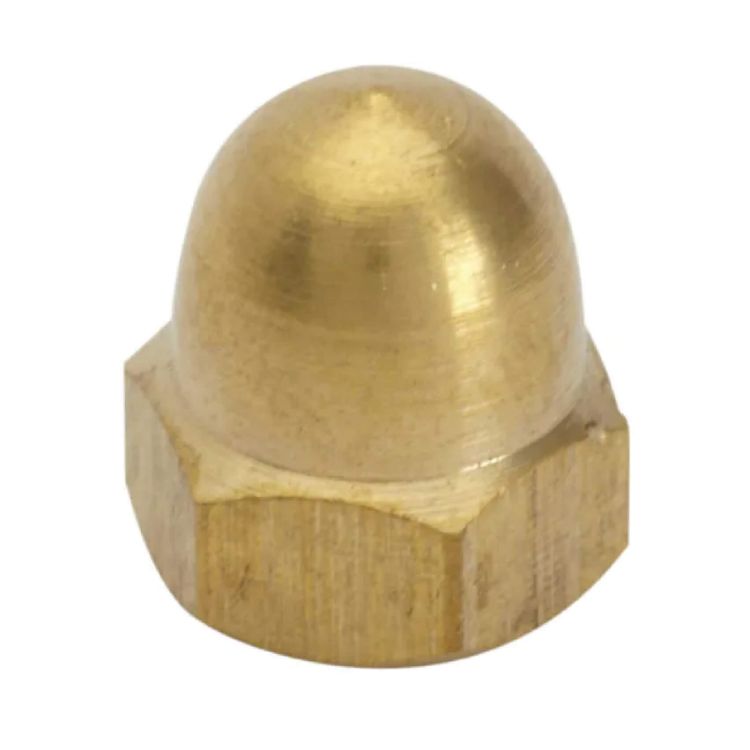 Picture of NUT DOME BRASS 03