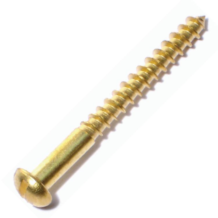 Picture of SCREW WOOD RND HD BR 10X38