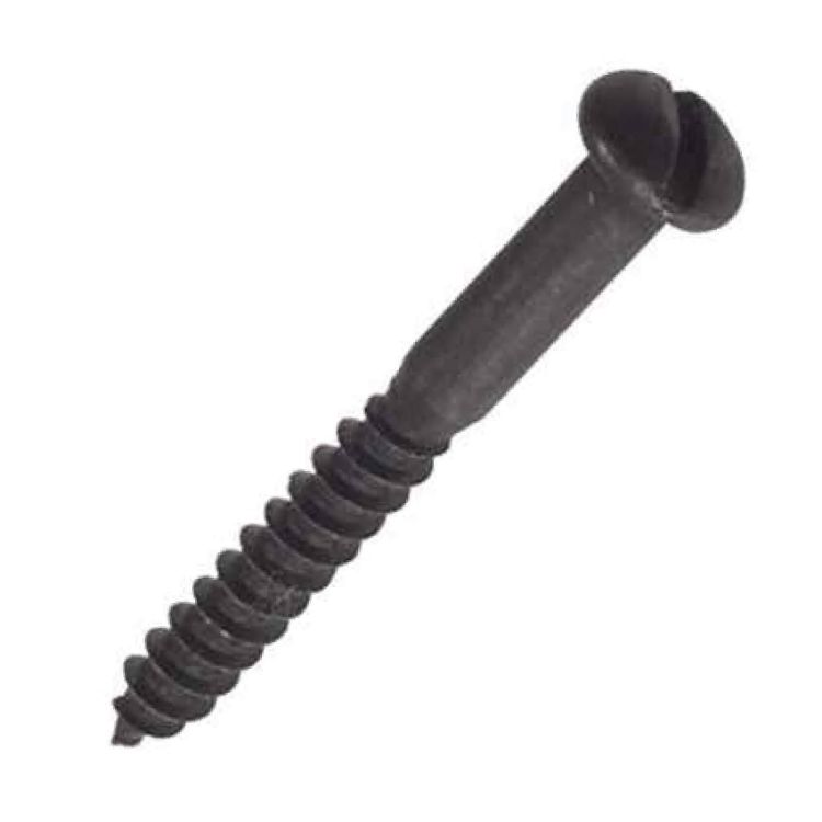 Picture of SCREW WOOD B/JAP RND BLK 08X038
