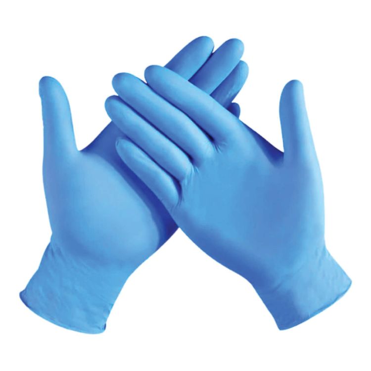 Picture of EXAMINATION GLOVES LATEX POWDER FREE MEDIUM