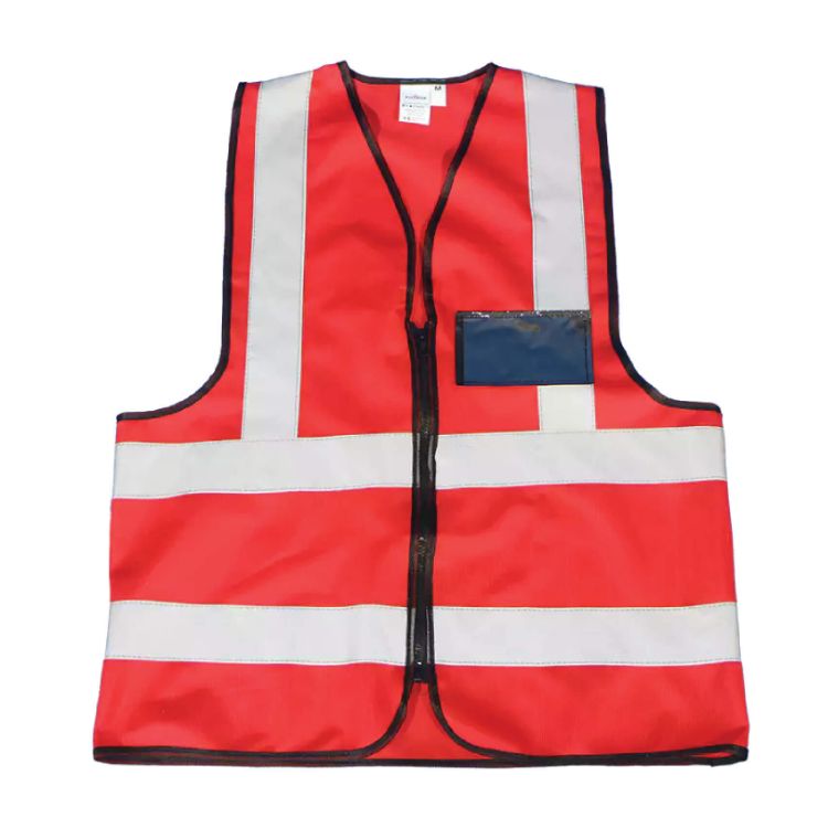 Picture of WAISTCOAT ECONOMY MATSAFE RED (L)