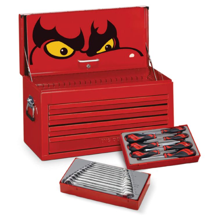 Picture of TOOLBOX (TENG) 4-DRAWER 20PC STARTER KIT