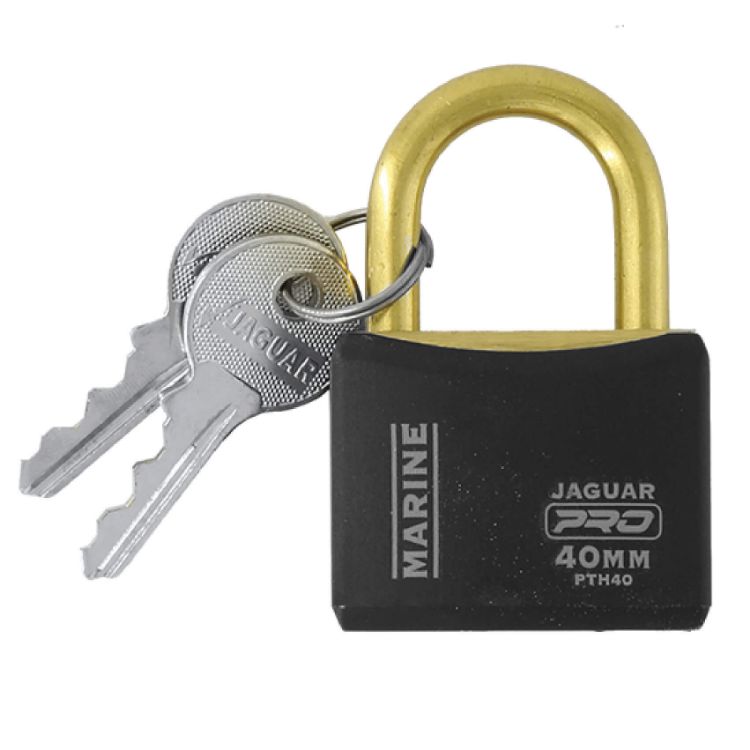Picture of PADLOCK MARINE 20mm PRO BLACK (JAGUAR)