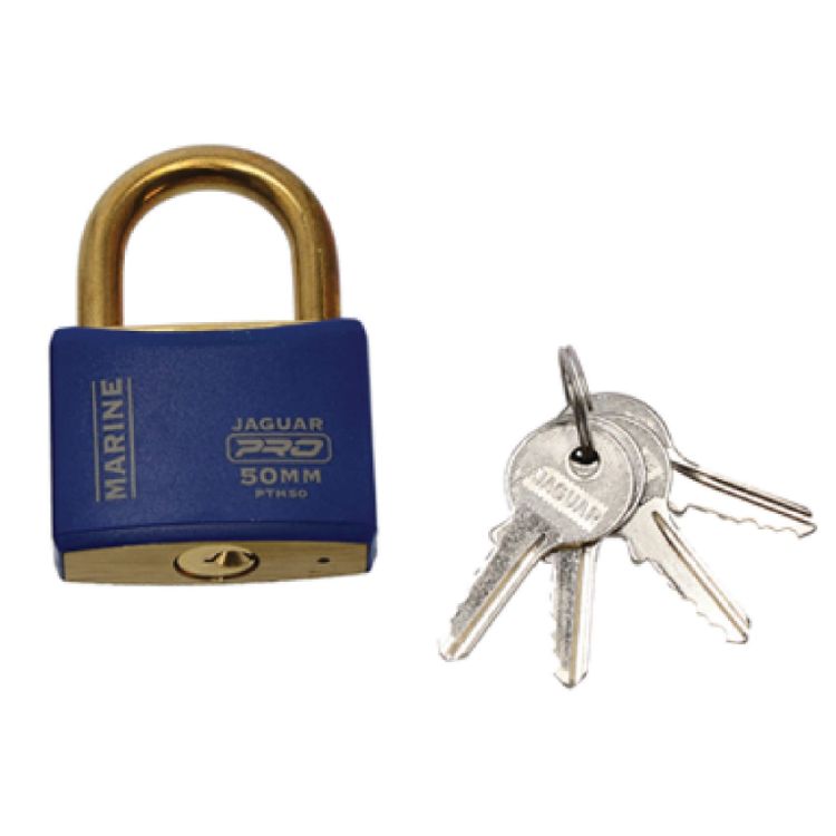 Picture of PADLOCK MARINE 50mm PRO BLUE (JAGUAR)