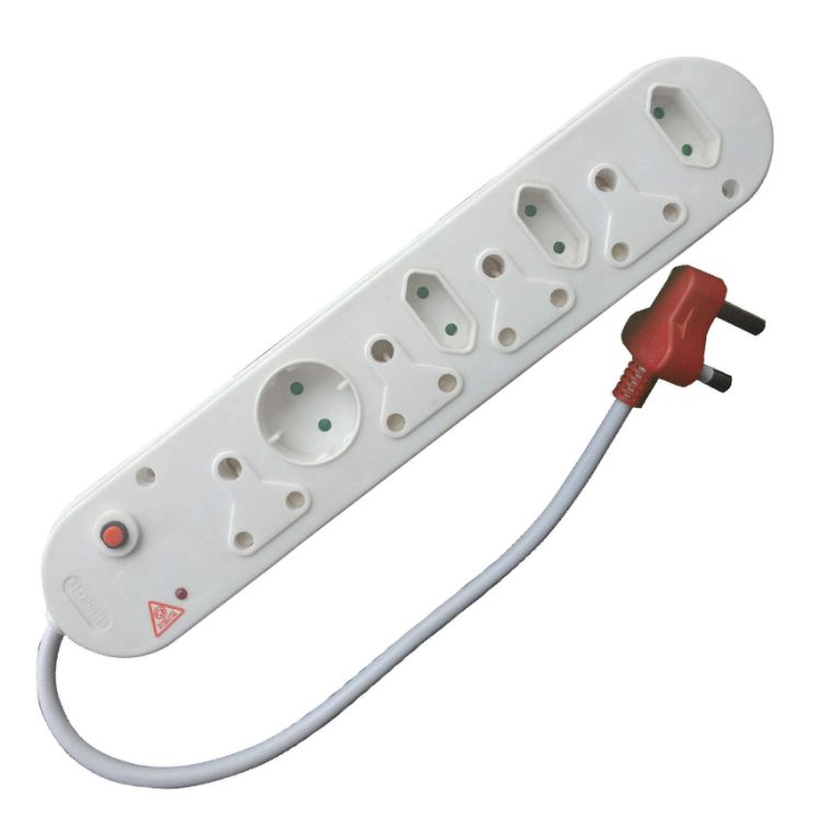 Picture of ELECTRICAL MULTIPLUG 4X 16A/4X 5A SURGE PROTECTION