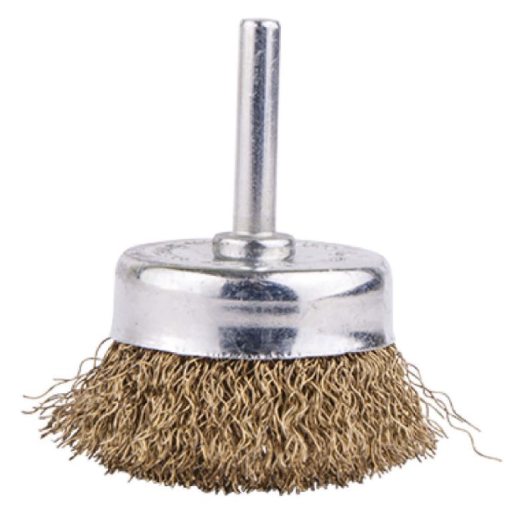 Picture of WIRE CUP BRUSH 50MM X 6MM (TKT) MOUNTED SHAFT