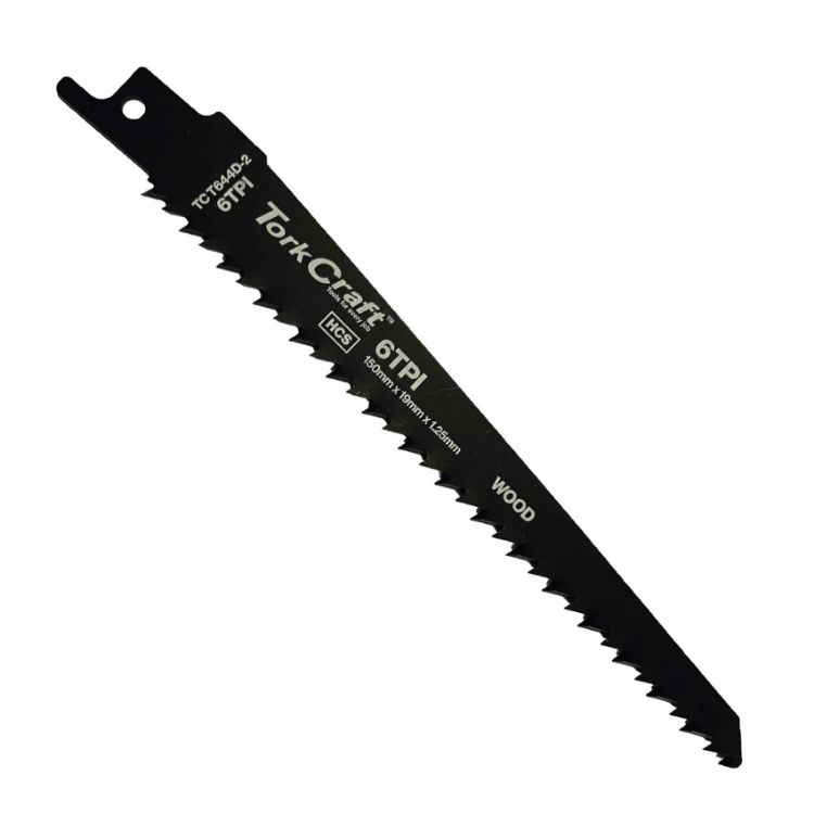 Picture of BLADE SABRE/RECIPRICO SAW 150x4.3mm 6TPI (TKT)