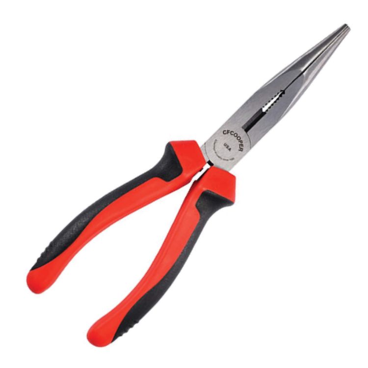 Picture of PLIER LONGNOSE 200mm MOLDED GRIP (COOPER)