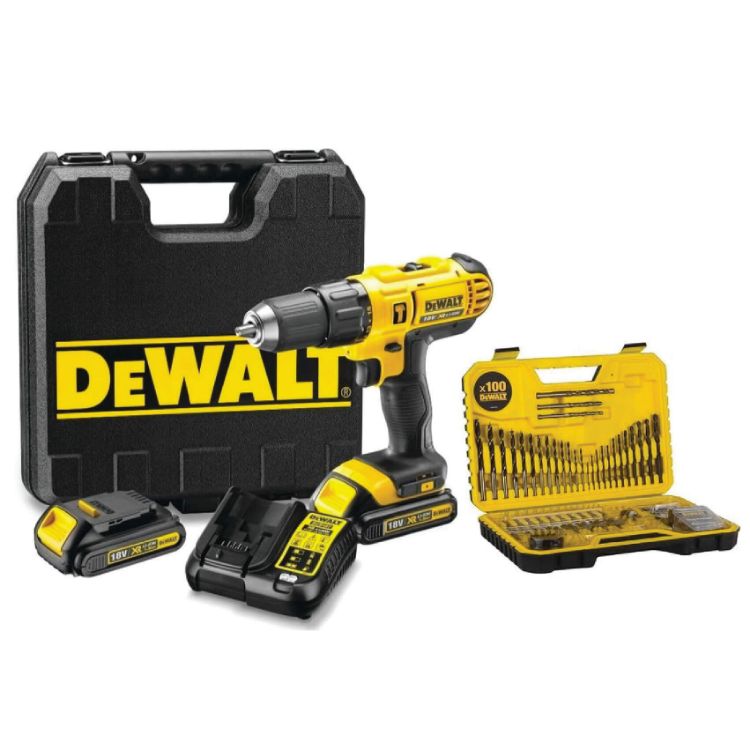 Picture of DRILL IMPACT (DEW) 18V C/LESS 2xBATT/CHARGER KIT