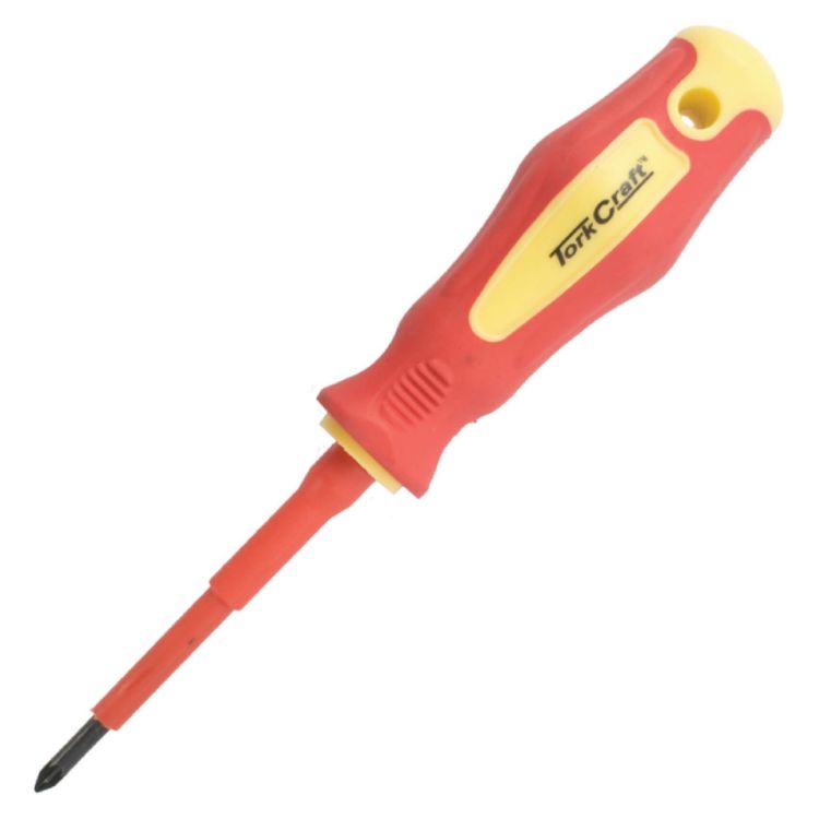 Picture of SCREWDRIVER INSULATED PZ No.2 x 100mm VDE (TKT)