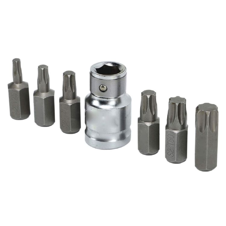 Picture of SOCKET TORX BIT SET 7PC (YATO) T25-T55