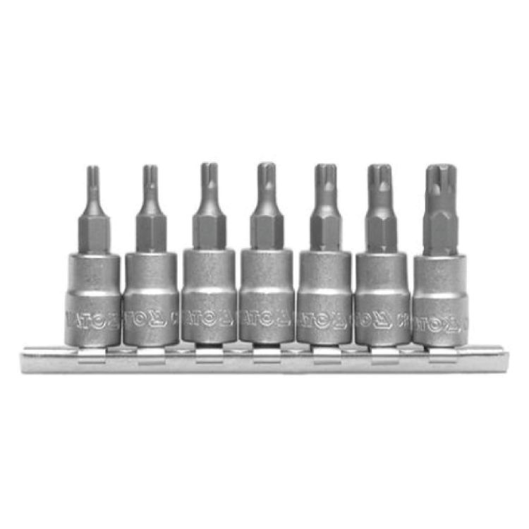 Picture of SOCKET STAR BIT SET 1/4"DR (YATO) TS10-40
