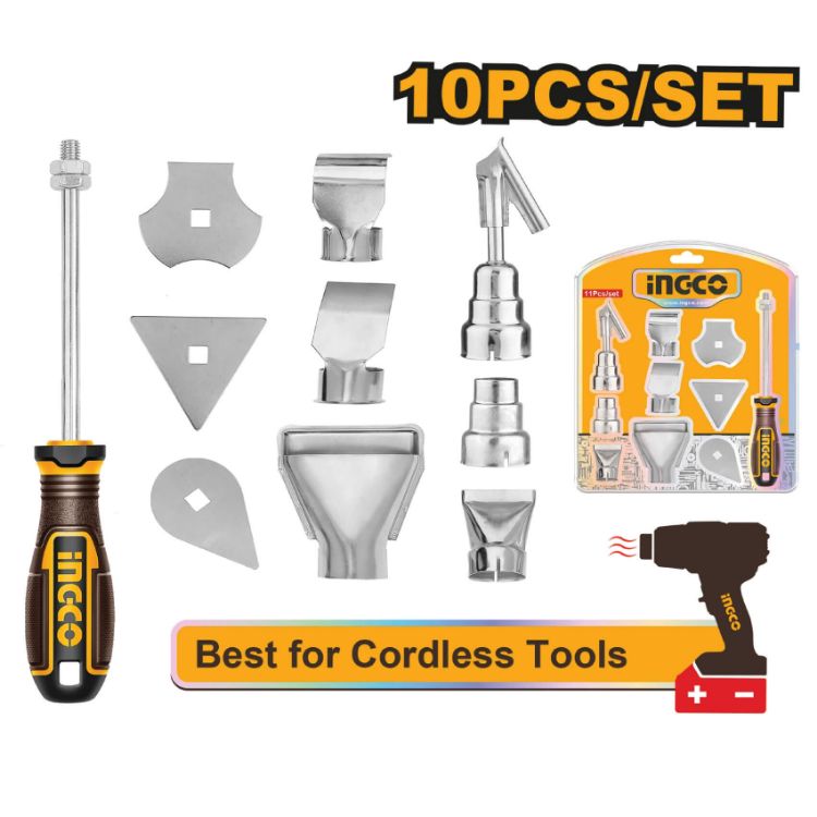 Picture of HEAT GUN ACC 10PCS (INGCO)
