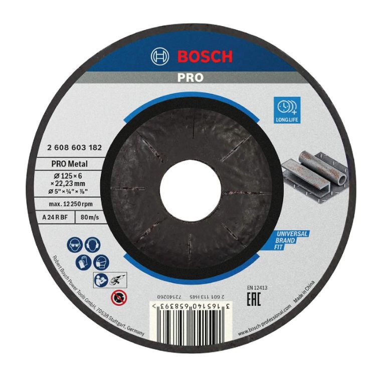 Picture of DISC GRINDING 125 x 6mm (BOS) STEEL