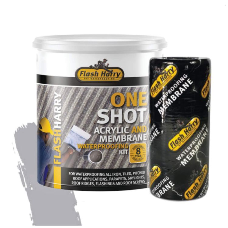 Picture of FLASH HARRY ONE SHOT +5M KIT GREY 1L (AGR)