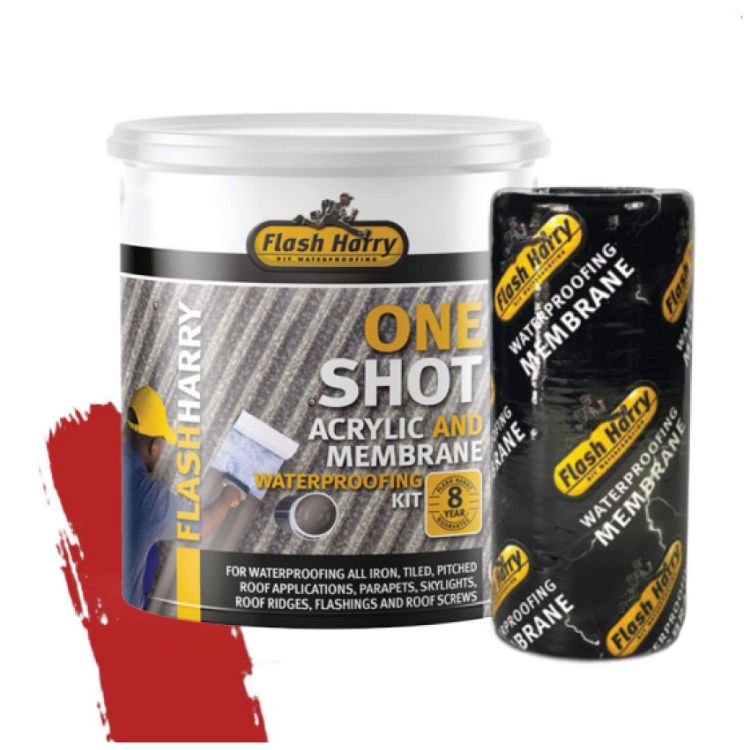 Picture of FLASH HARRY ONE SHOT +5M KIT RED 1L (AGR)