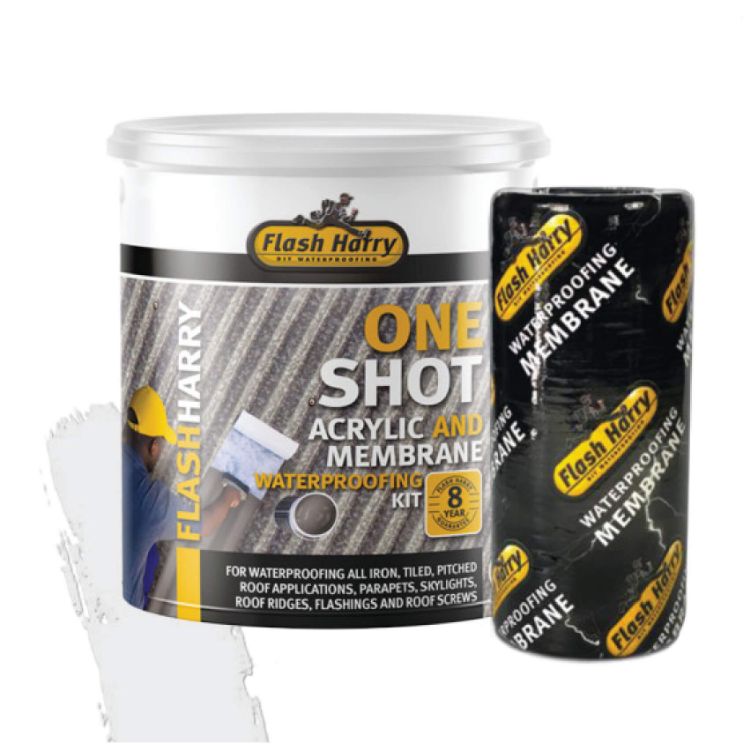 Picture of FLASH HARRY ONE SHOT +5M KIT WHITE 1L (AGR)