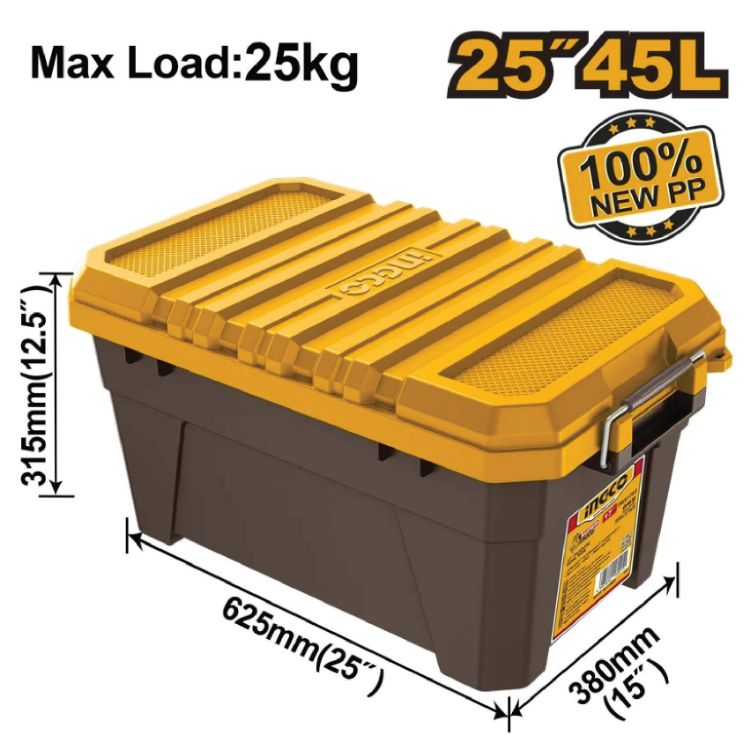 Picture of TOOLBOX PLASTIC 625X380X315 (INGCO)